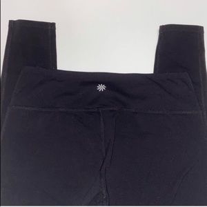 Athleta Basic Black Leggings Size Medium Long